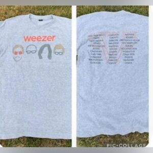 Men’s small Weezer tee